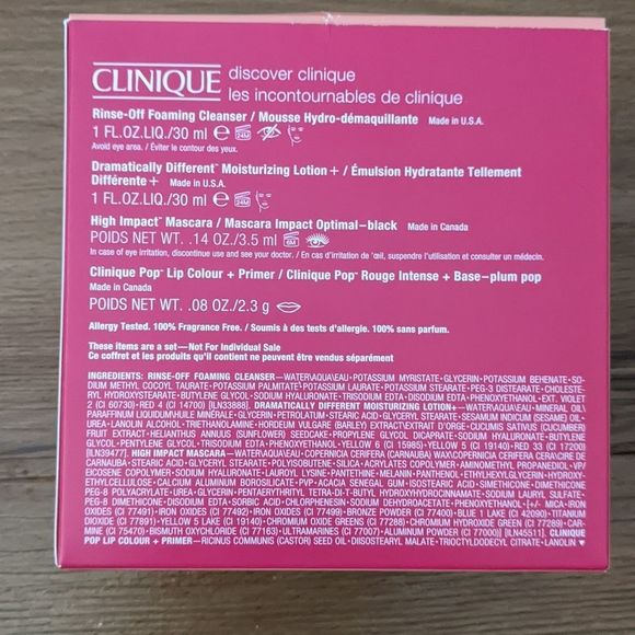 SALE - Clinique 4 Piece Mini Gift Set - Picture 2 of 3